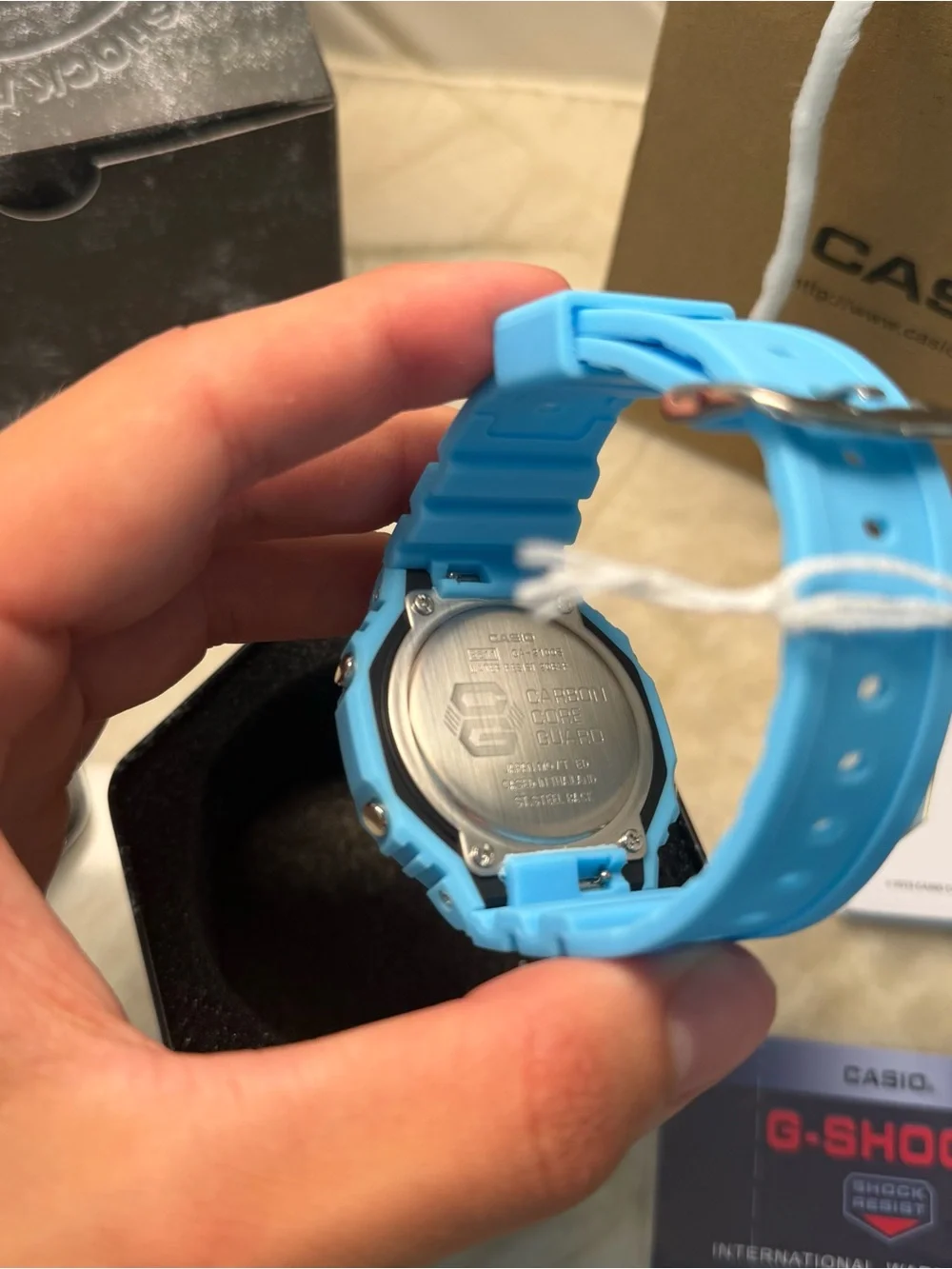 G-Shock Men's Blue Resin Sport Watch